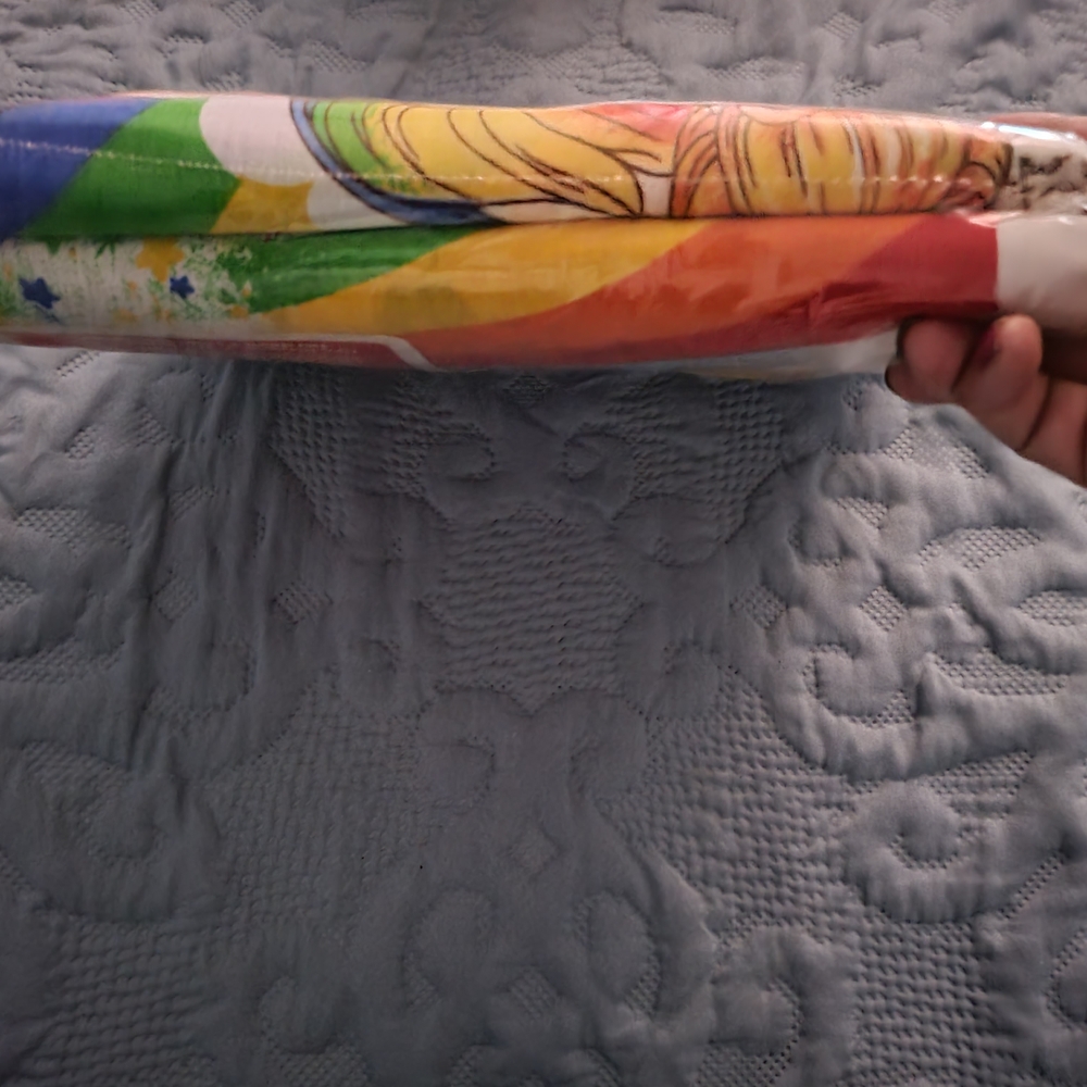 NIP 1983 Rainbow Bright Twin Bed Sheet Set - Multicolor - Picture 7 of 10